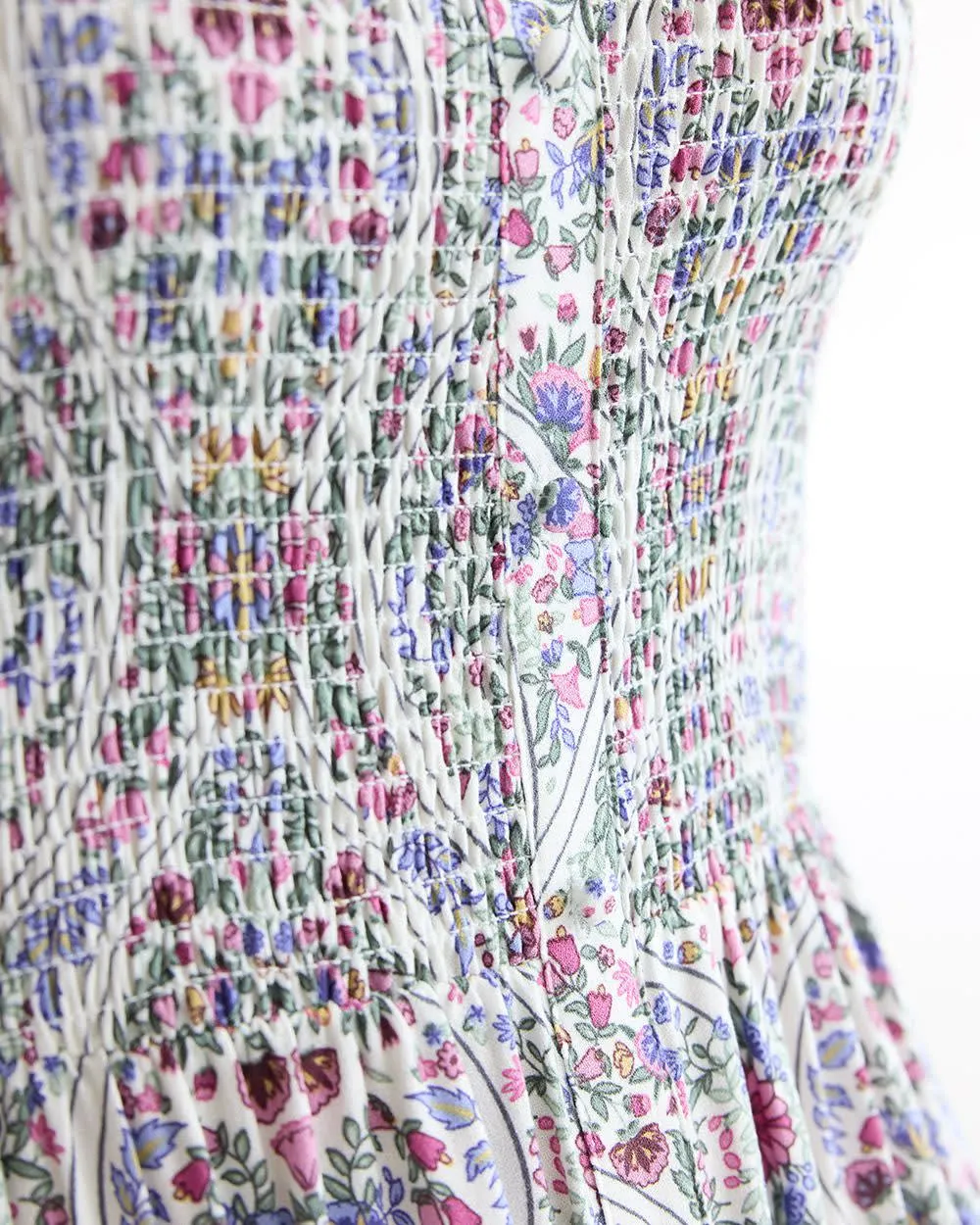 Sleeveless Midi Dress with Smocked Top sold by Reitmans product image thumbnail 4