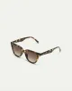 Rounded Tortoise Sunglasses sold by Reitmans