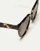 Rounded Tortoise Sunglasses sold by Reitmans