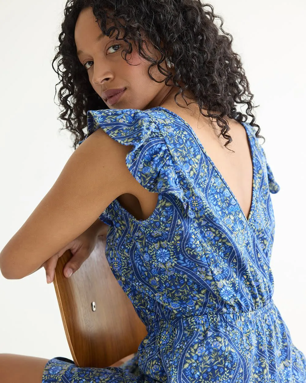 Sleeveless Tiered Dress with Ruffled Details sold by Reitmans product image thumbnail 3