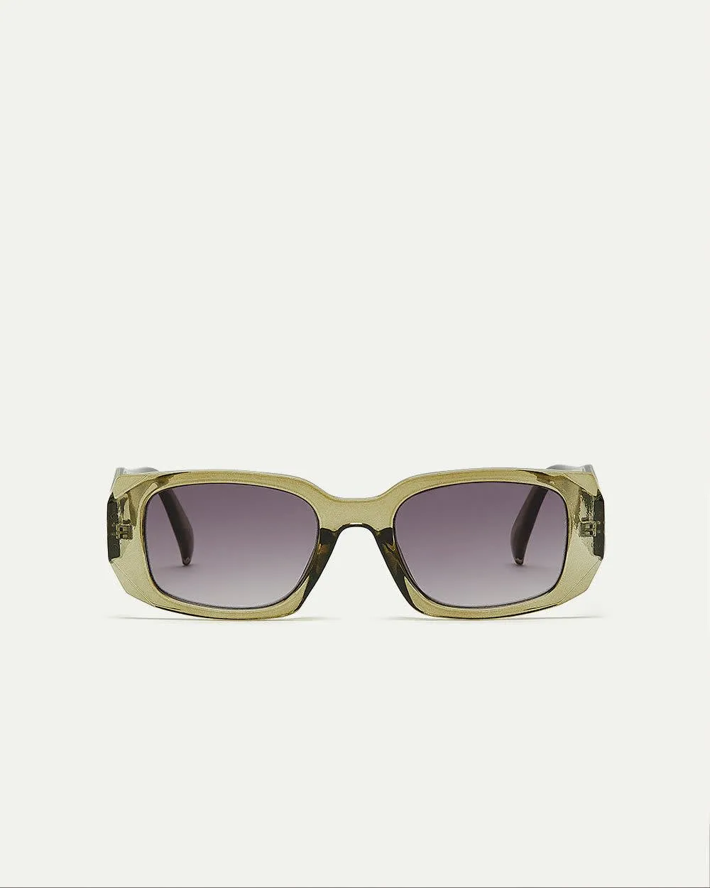 Green Rectangular Sunglasses sold by Reitmans