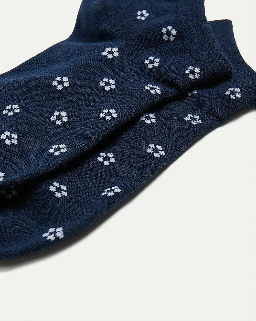 Cotton Anklet Socks with Dotted Flowers sold by Reitmans product image thumbnail 3