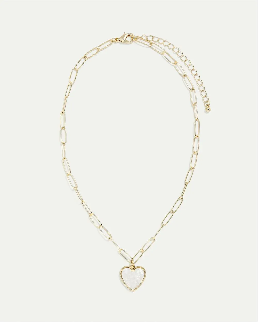 Short Necklace with Heart Pendant sold by Reitmans product image thumbnail 4