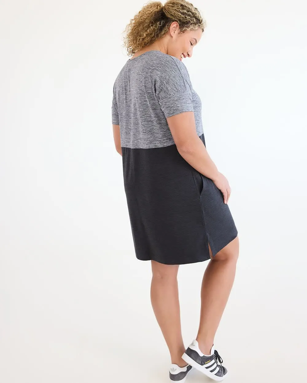 UPF 50 Short-Sleeve Dress - Dry Lux Hyba sold by Reitmans product image thumbnail 2