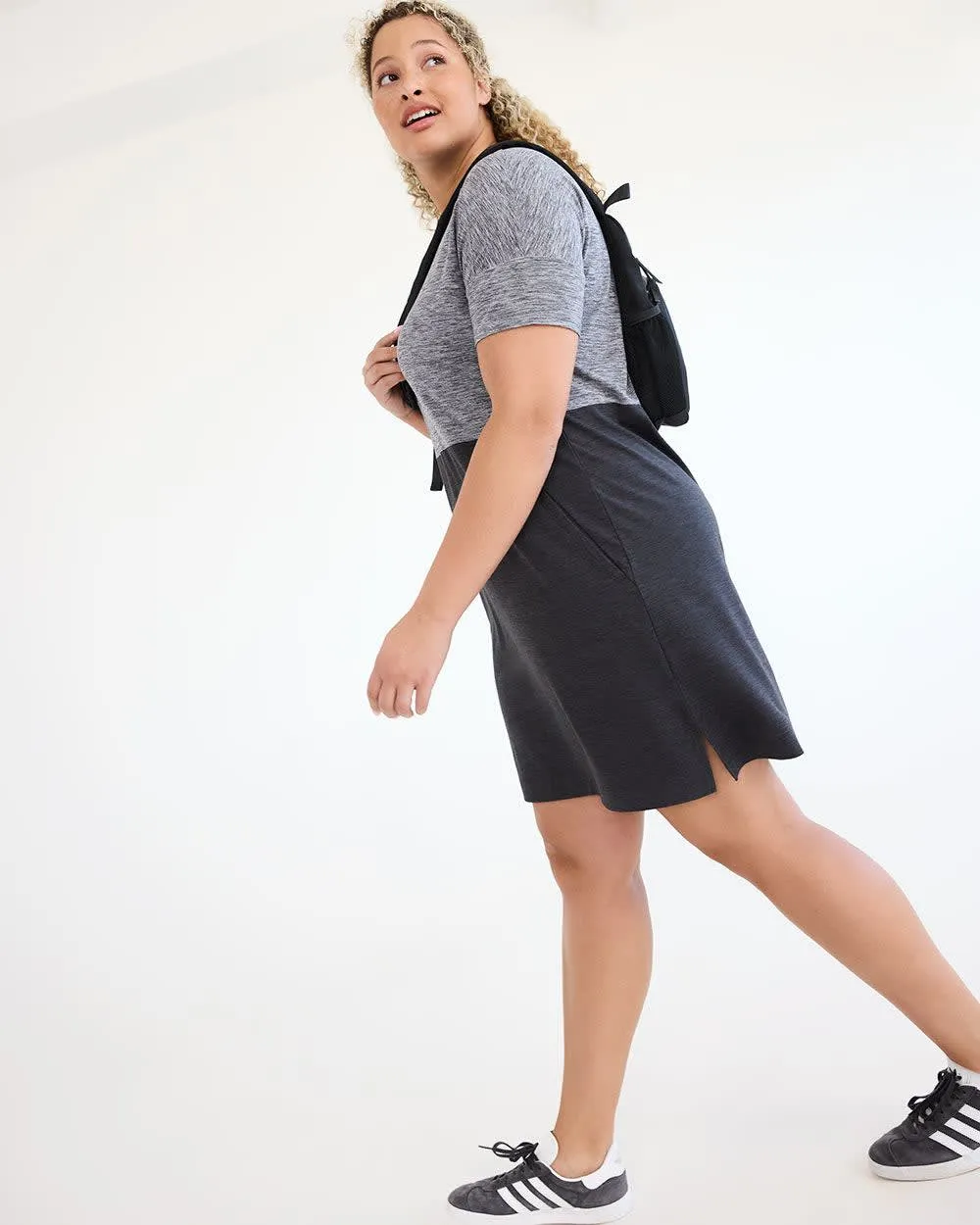 UPF 50 Short-Sleeve Dress - Dry Lux Hyba sold by Reitmans product image thumbnail 3