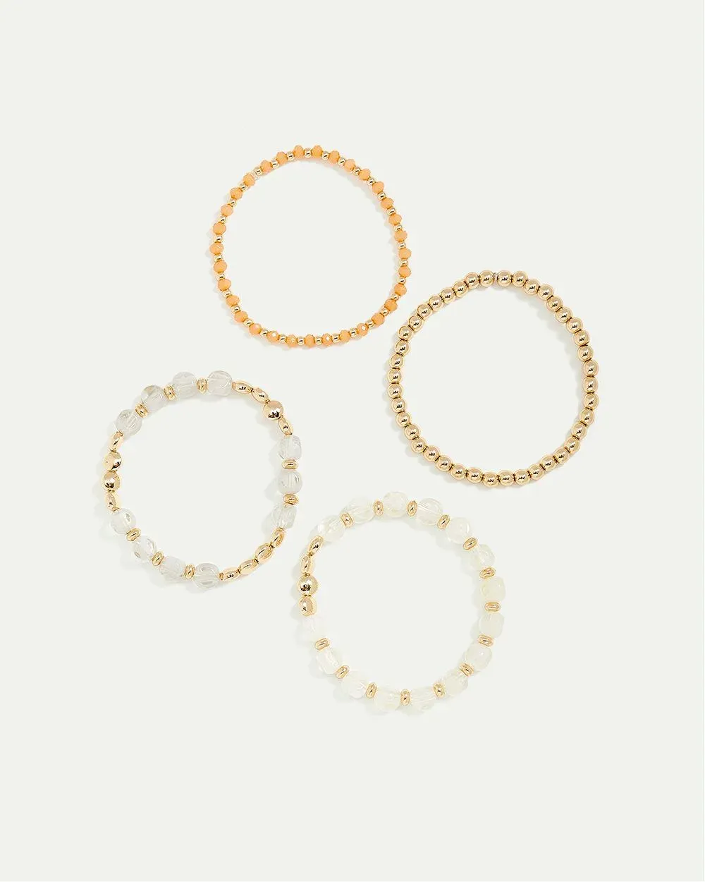 Beaded Elastic Bracelets - Set of 4 sold by Reitmans product image thumbnail 4
