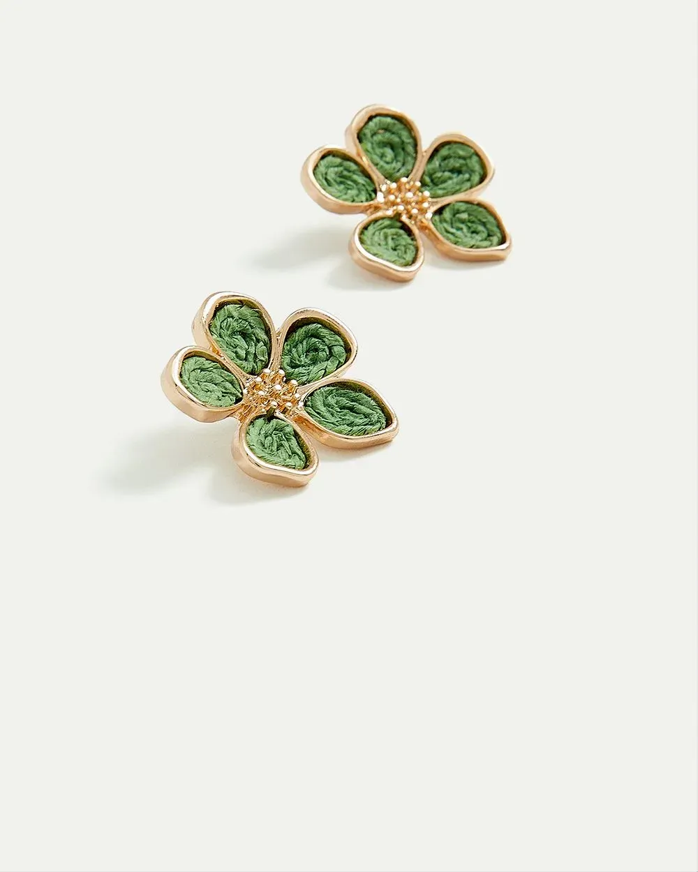 Woven Flower Earrings sold by Reitmans product image thumbnail 3