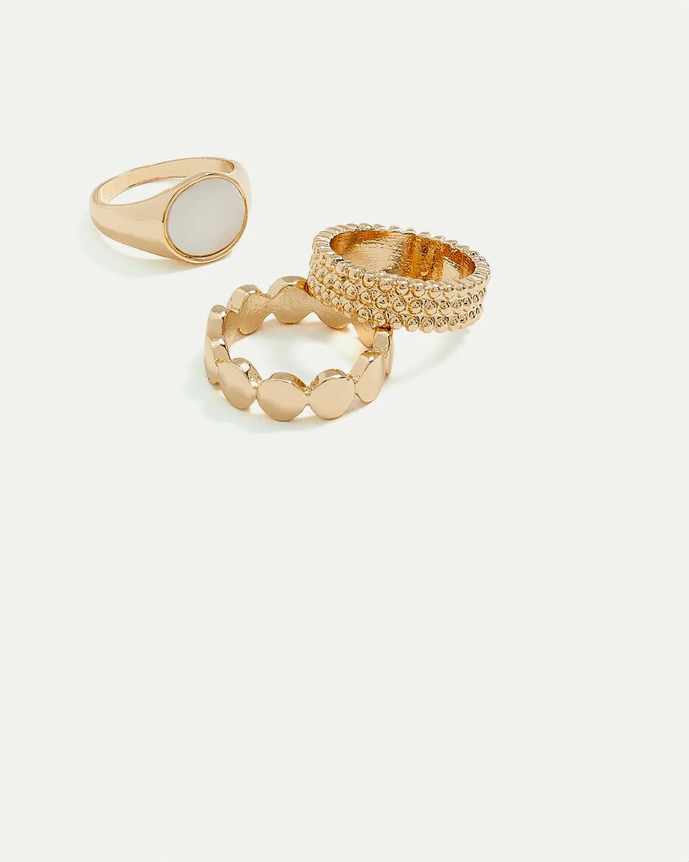 Large Rings - Set of 3 sold by Reitmans product image thumbnail 2