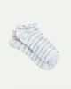 Cotton Anklet Socks with Stripes sold by Reitmans