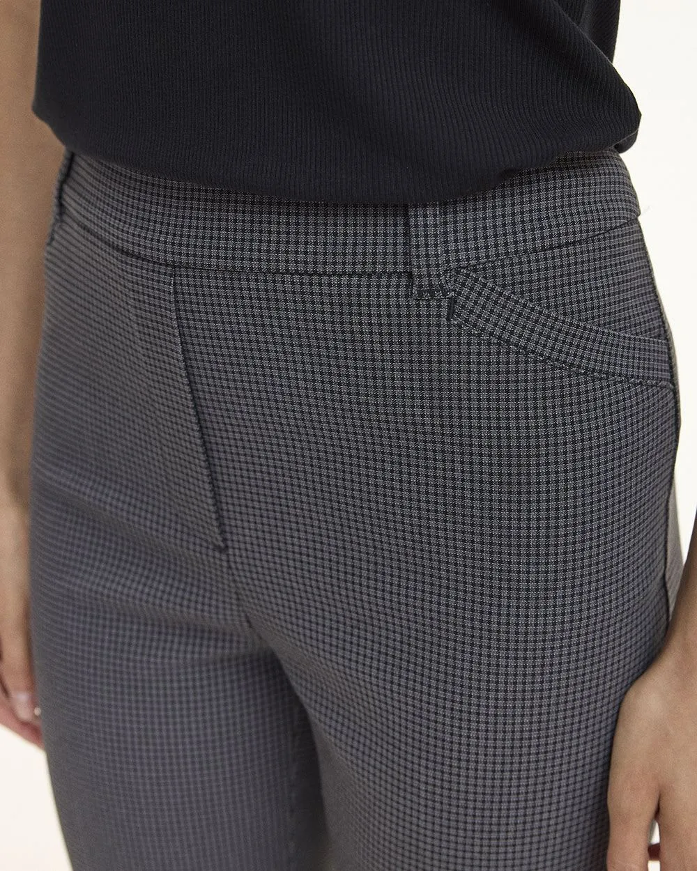 Straight-Leg High-Rise Pants - The Iconic (R) - Petite sold by Reitmans product image thumbnail 5