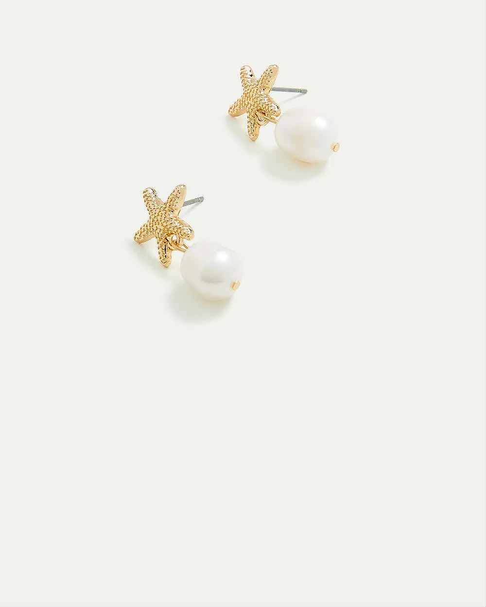 Starfish Earrings with Pearl Pendants sold by Reitmans product image thumbnail 2