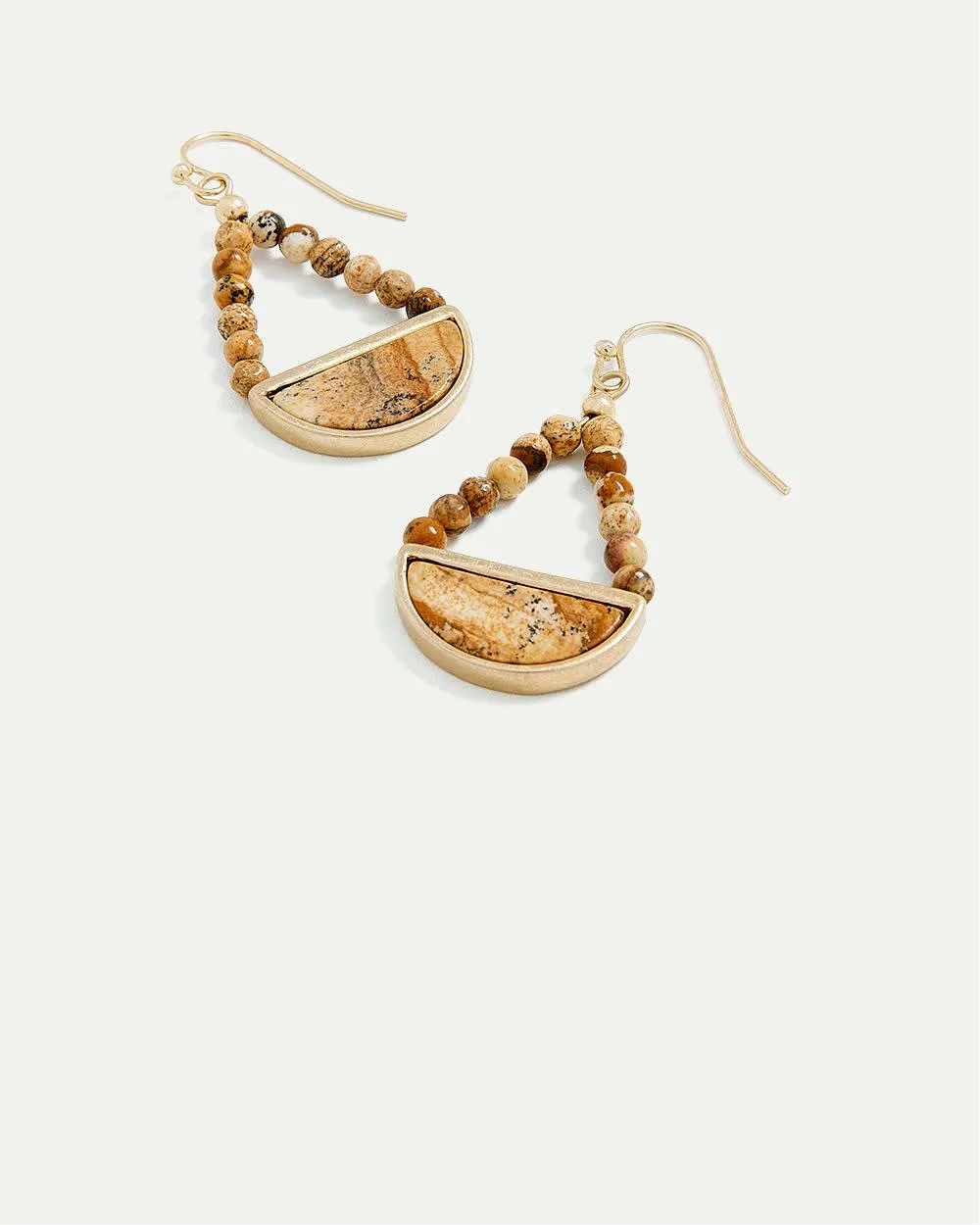 Earrings with Earthy Marbled Pendants sold by Reitmans product image thumbnail 2