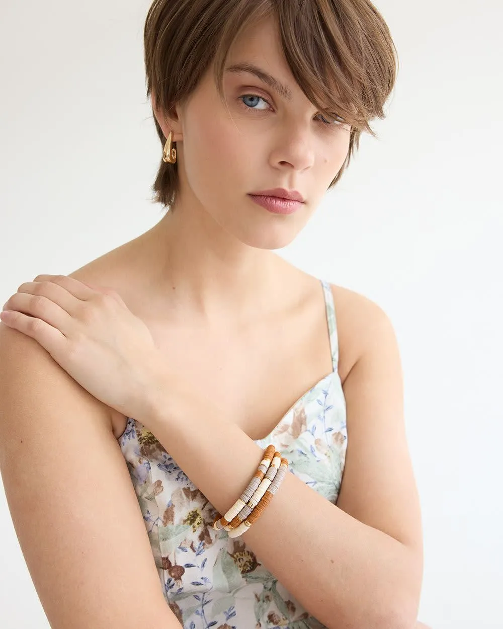 Elastic Confetti Bracelets - Set of 3 sold by Reitmans