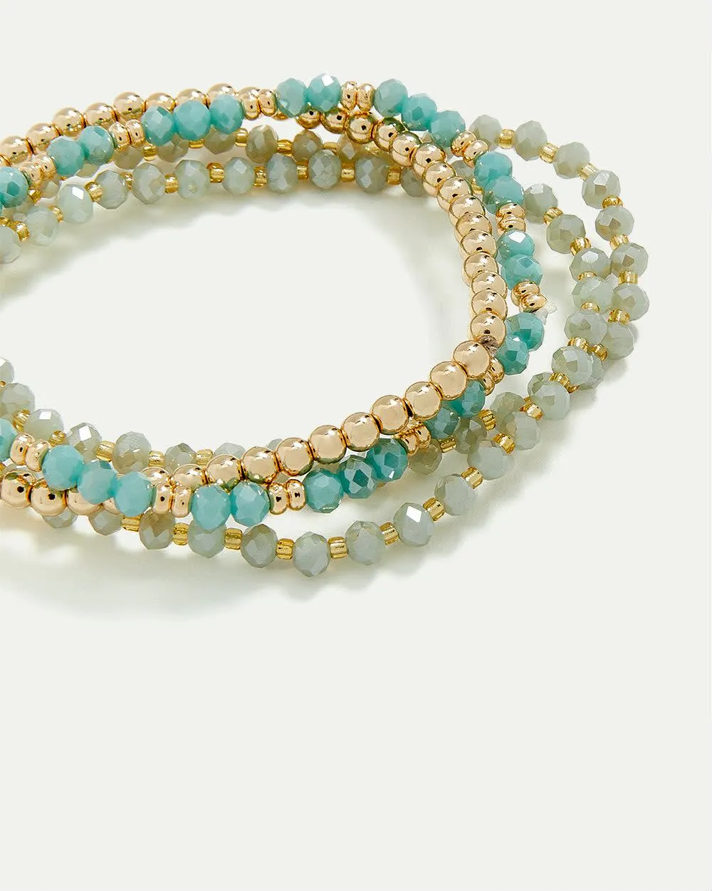 Beaded Elastic Bracelets - Set of 5 sold by Reitmans product image thumbnail 2