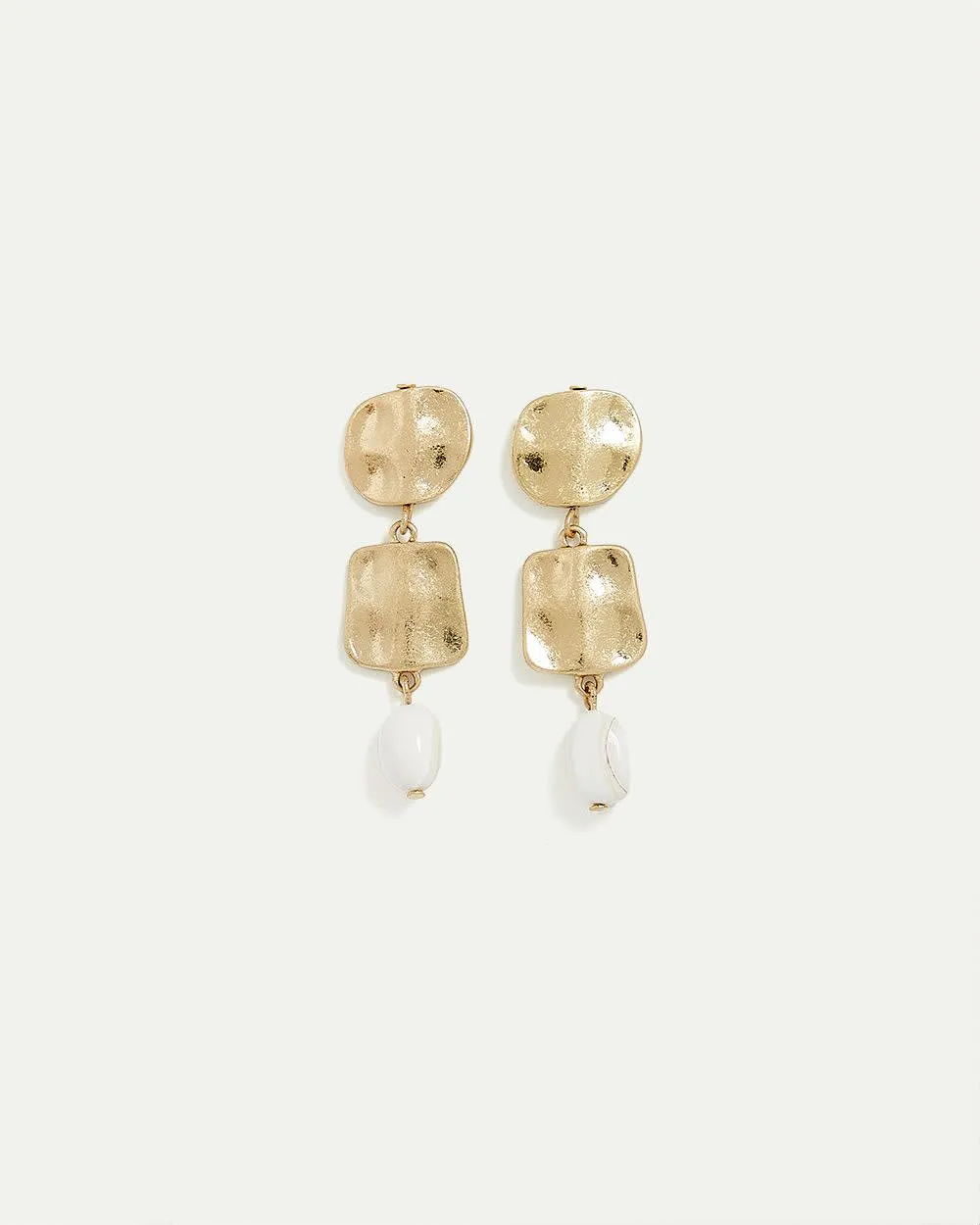 Earrings with 3-Tier Pendant sold by Reitmans product image thumbnail 2