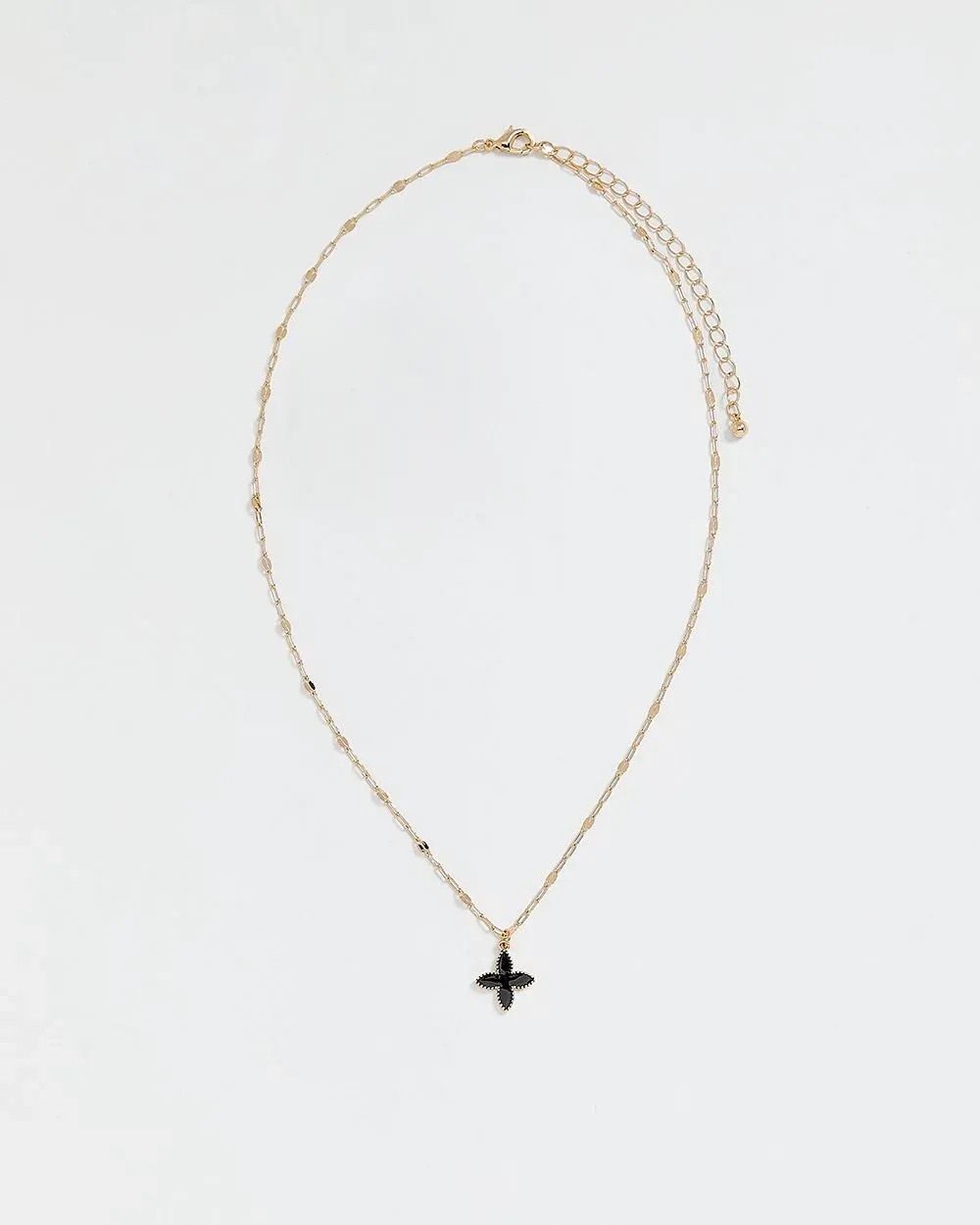 Short Necklace with Flower Pendant sold by Reitmans product image thumbnail 4