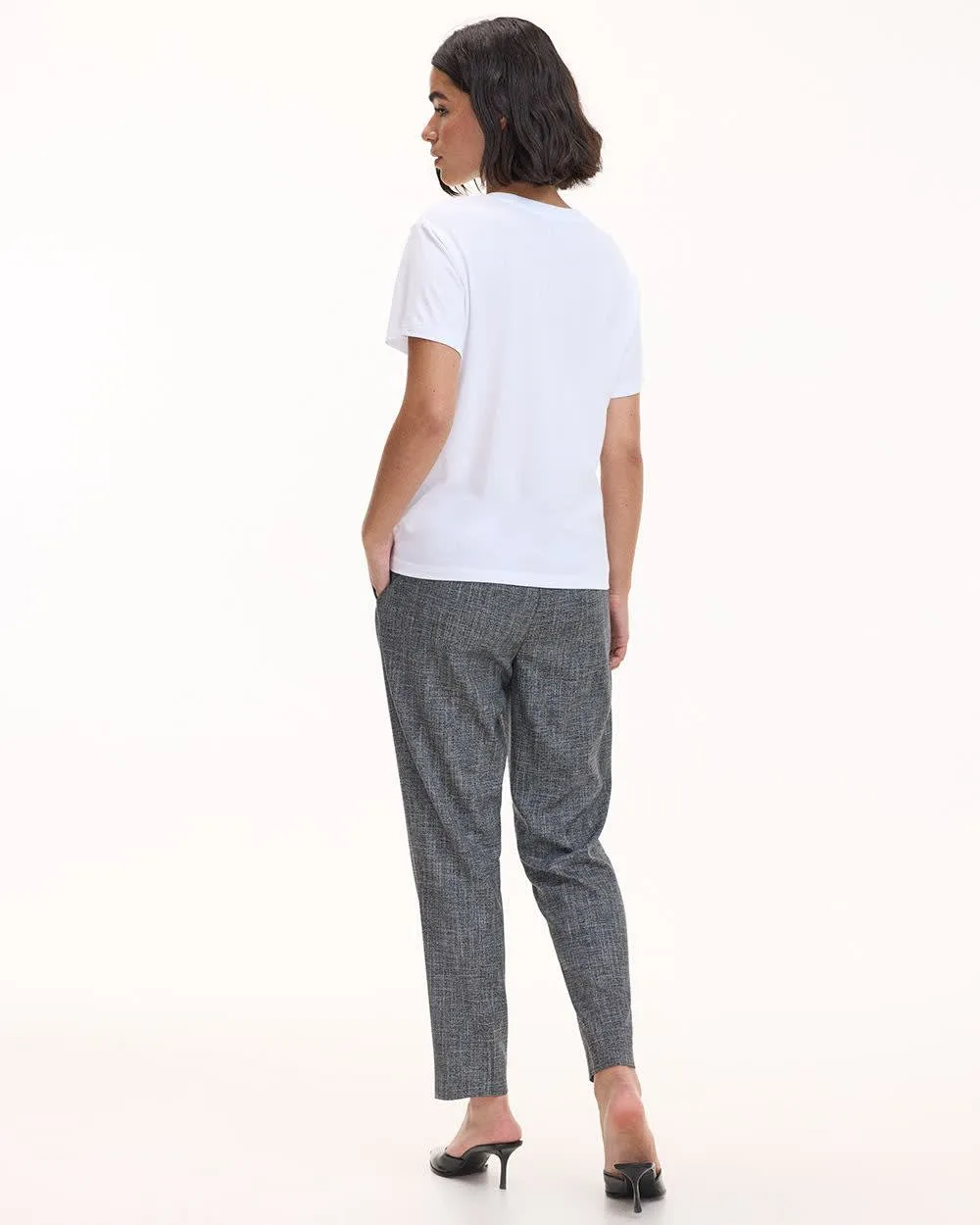 Short-Sleeve Crew-Neck Tee sold by Reitmans product image thumbnail 2