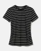 Striped Classic-Fit Short-Sleeve Tee - Thyme Maternity sold by Reitmans