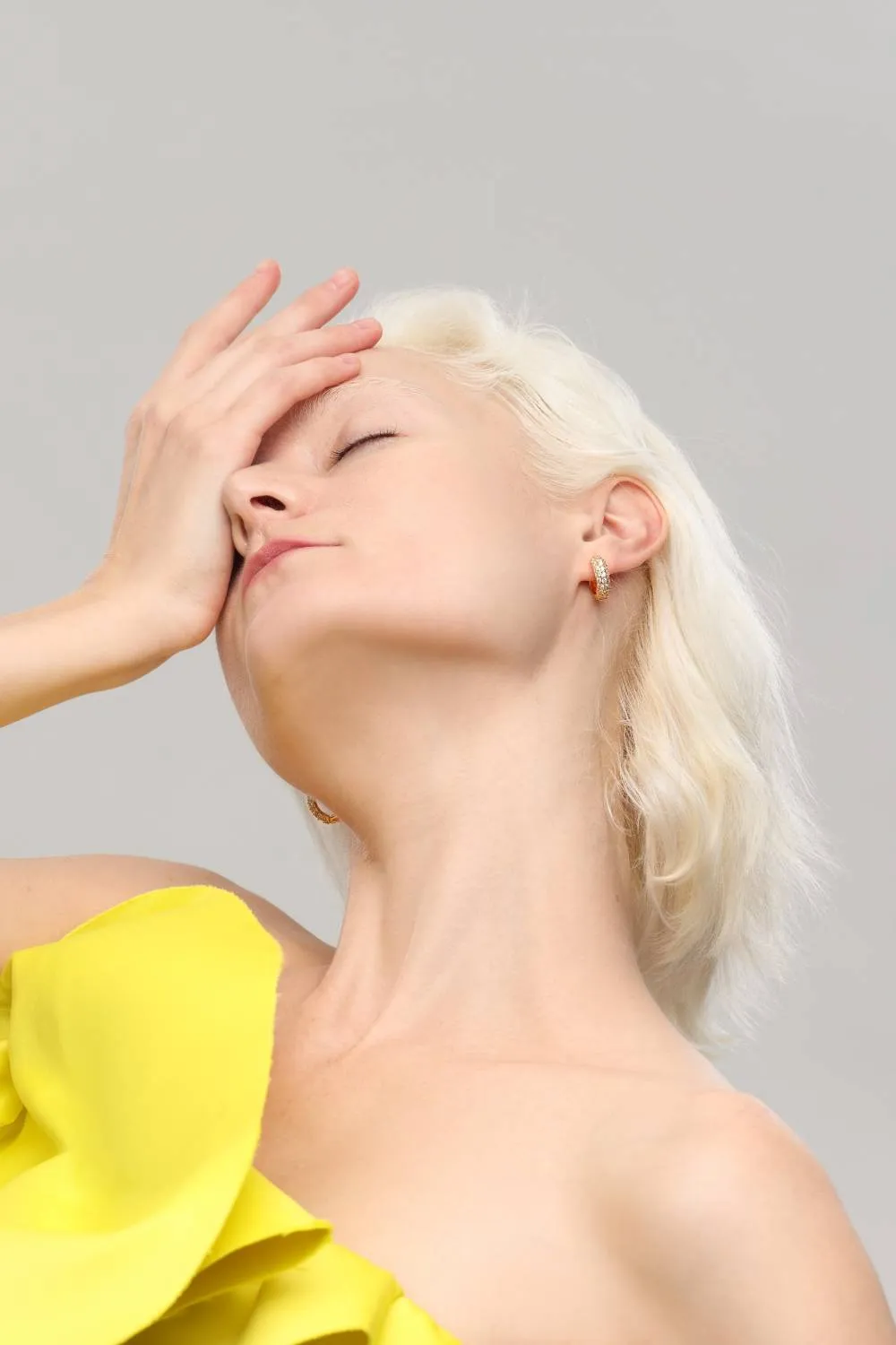 Classicharms-Simple Pavé Huggie Earrings sold by Reitmans product image thumbnail 3