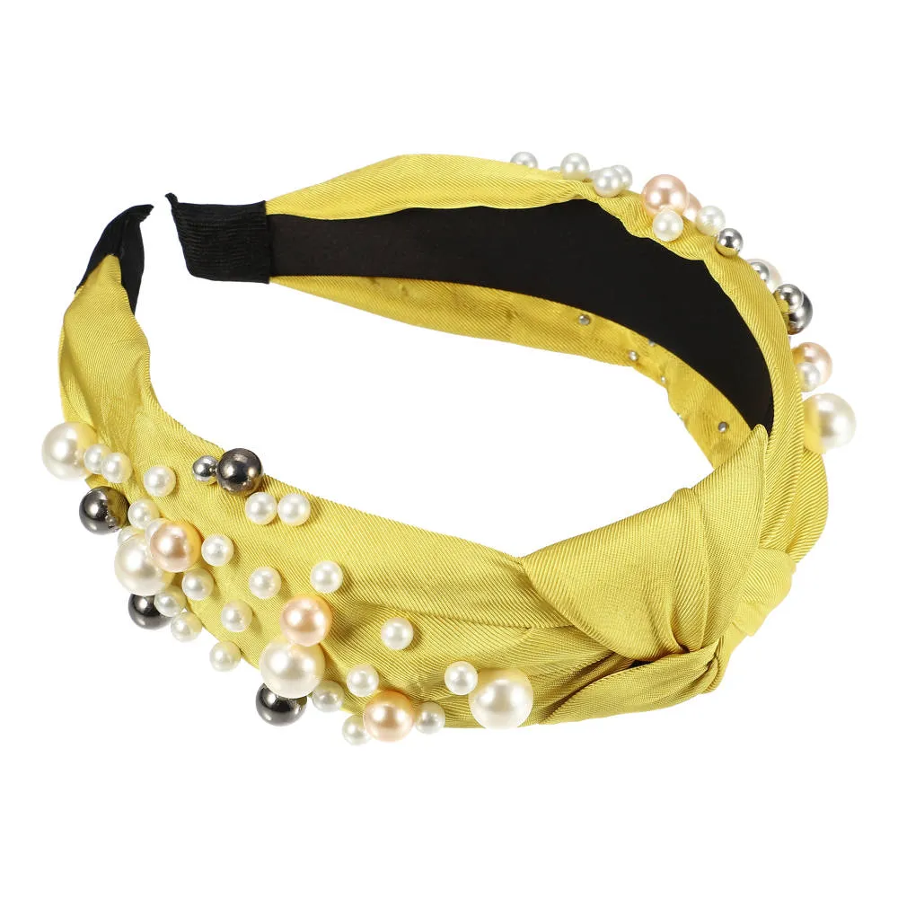Unique Bargains - Faux Pearl Bead Fashion Knotted Headband sold by Reitmans product image thumbnail 5