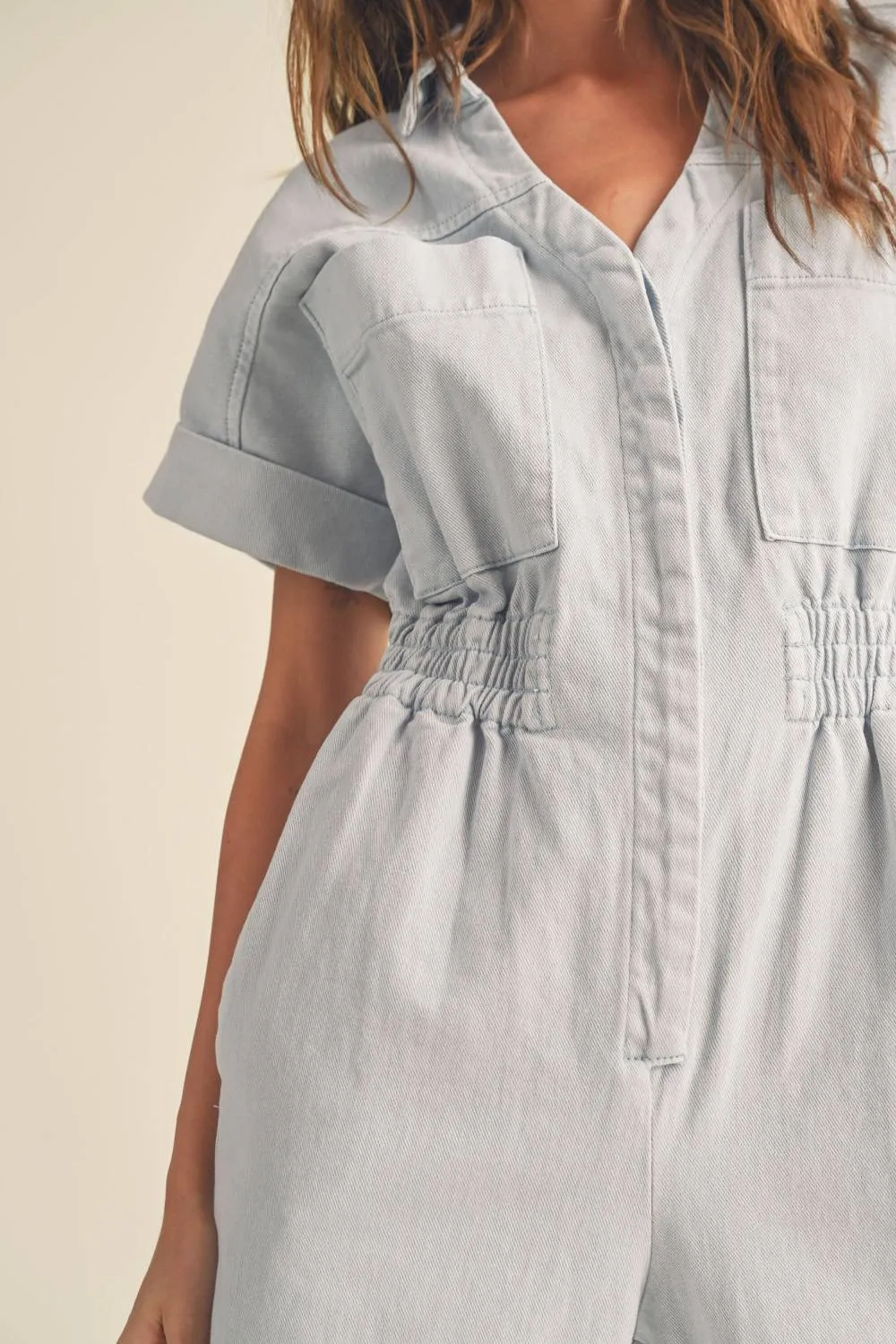 Evercado - Cotton Denim Comfy Jumpsuit sold by Reitmans product image thumbnail 5