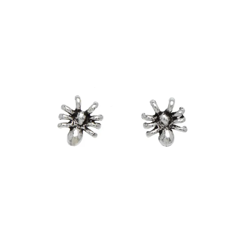 Sterling Silver Spider Stud Earrings - Ag Sterling sold by Reitmans