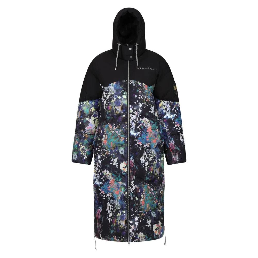 Regatta - Womens/Ladies Christian Lacroix Milhaud Paint Splatter Longline Padded Jacket sold by Reitmans