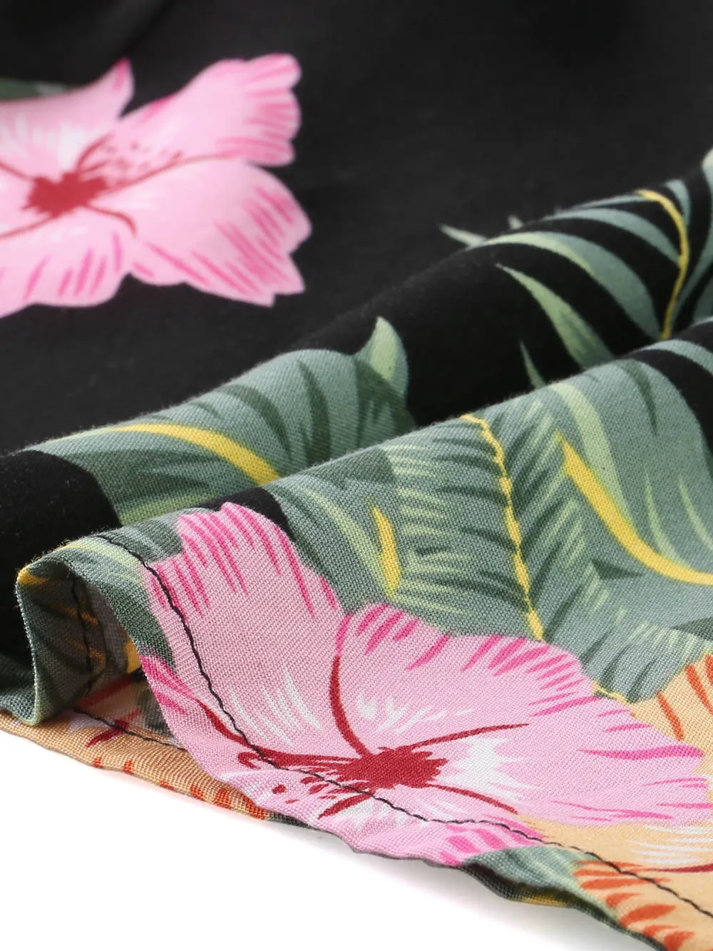 Allegra K - Tropical Wrap Crop Top Maxi Skirt Outfits sold by Reitmans product image thumbnail 5