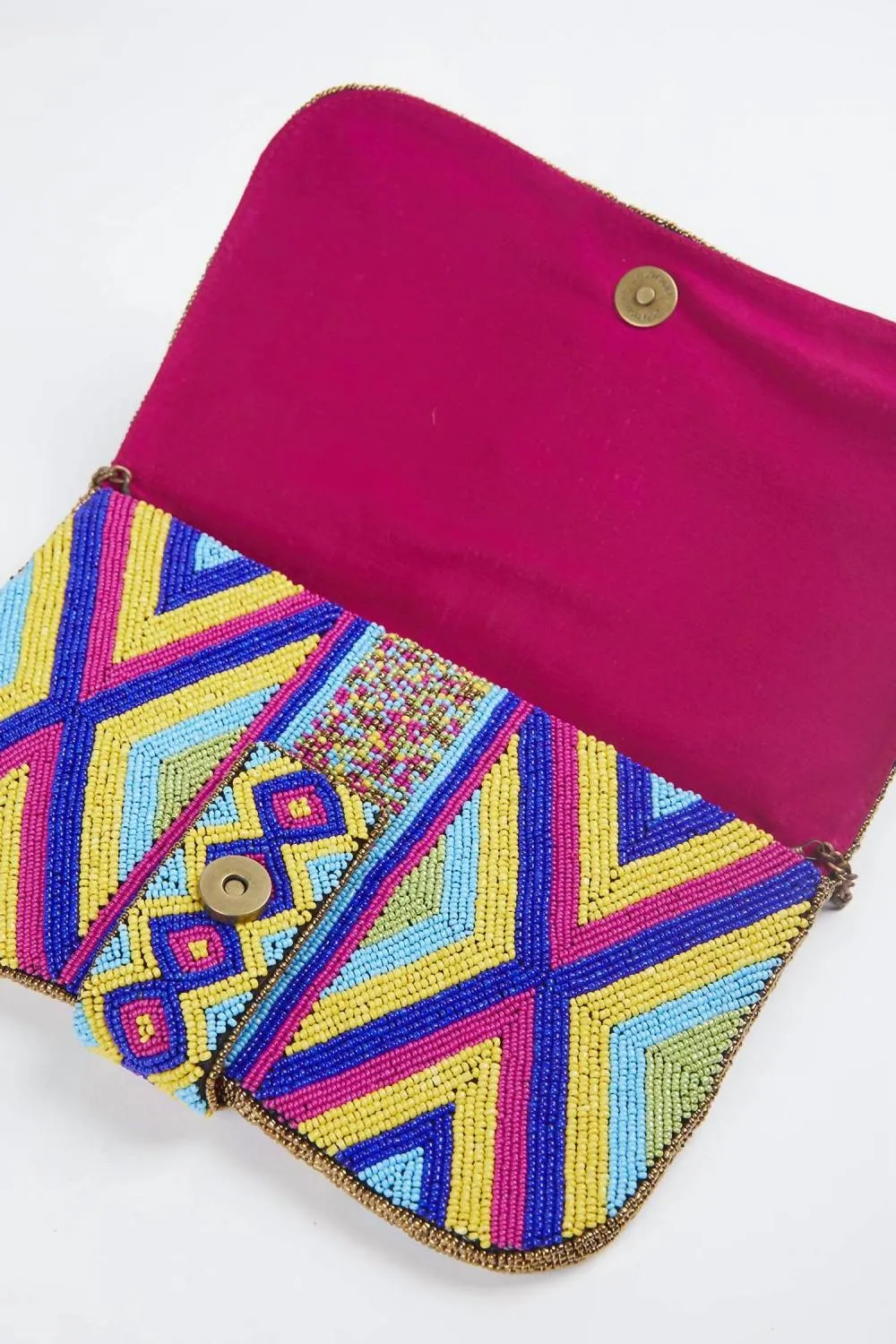 ETHNiQUE - Heera Handmade Beaded Shoulder Clutch Bag sold by Reitmans product image thumbnail 2