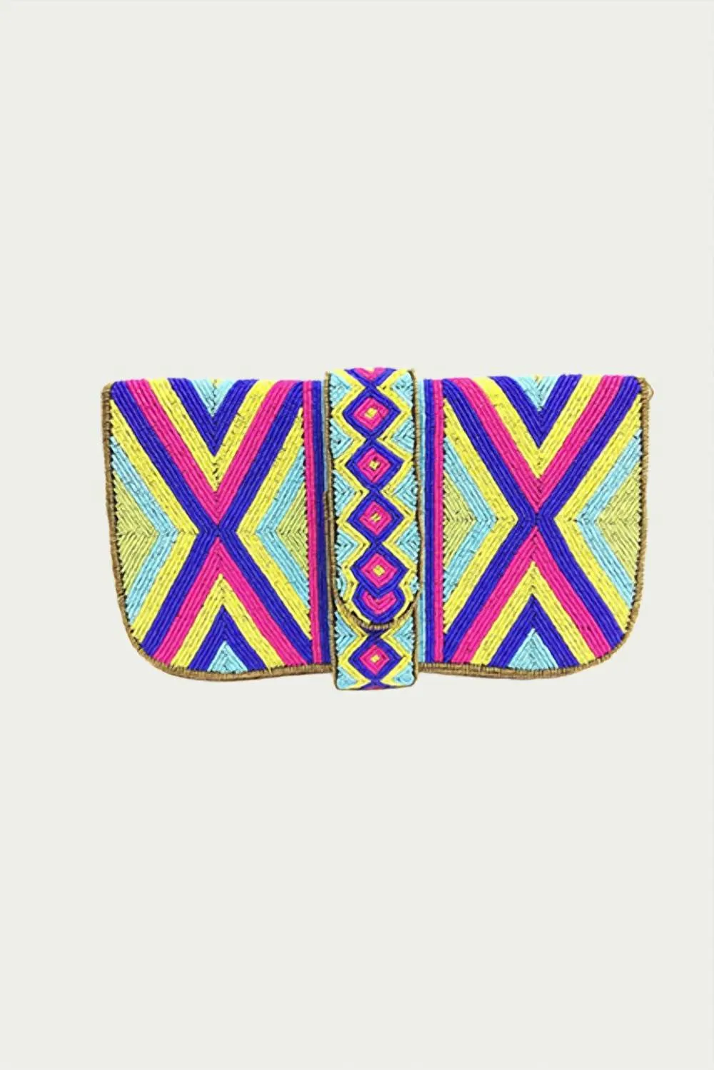 ETHNiQUE - Heera Handmade Beaded Shoulder Clutch Bag sold by Reitmans product image thumbnail 4