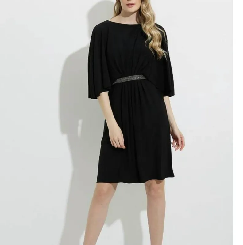 Joseph Ribkoff - Flutter Sleeve Dress sold by Reitmans