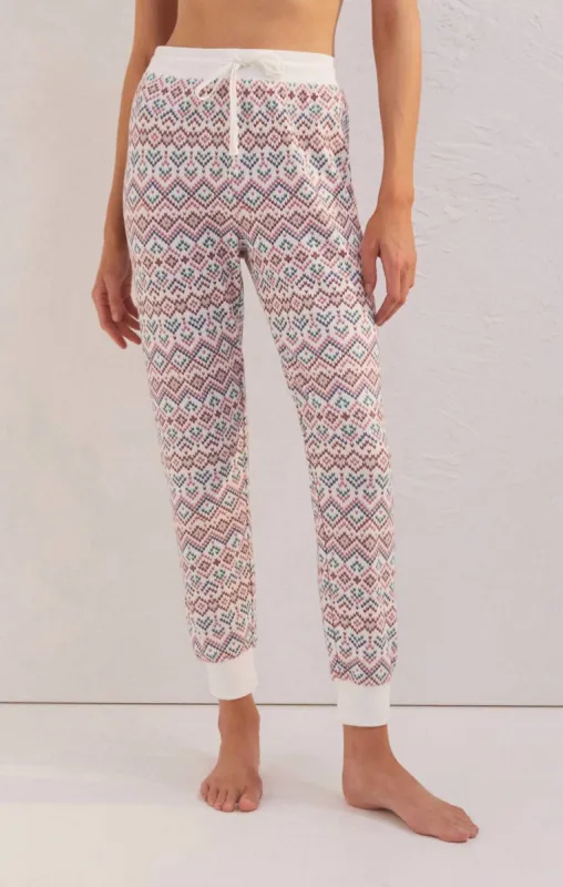 Z Supply - Twilight Fair Isle Jogger Pants sold by Reitmans