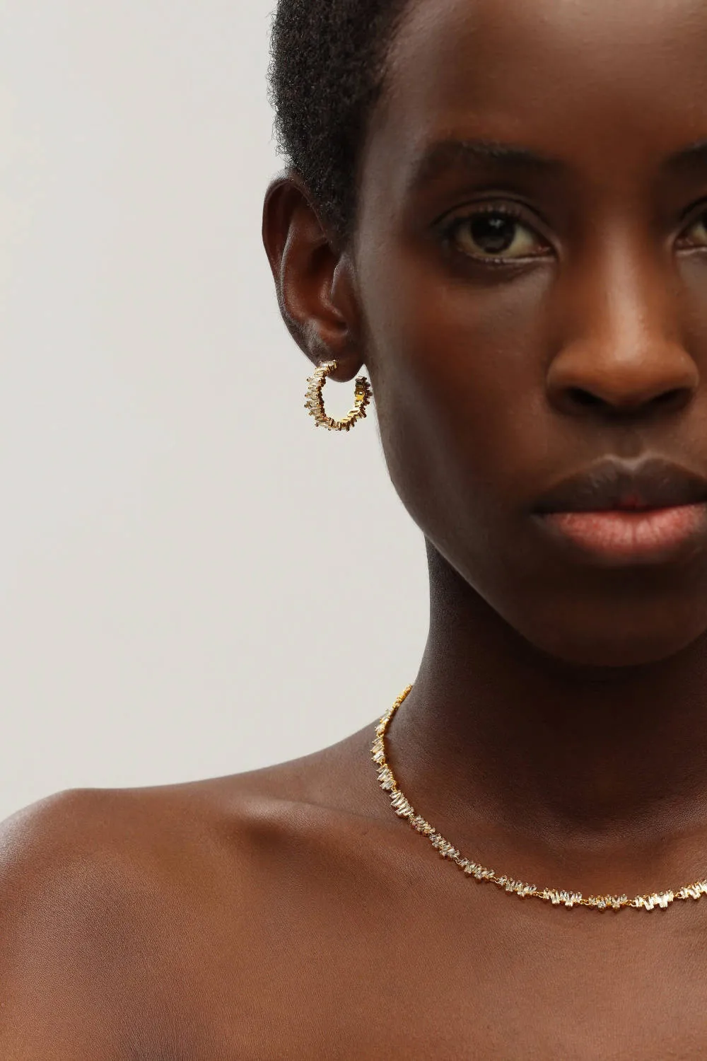 Classicharms-T Shape Zirconia Earrings sold by Reitmans product image thumbnail 5