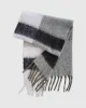 Crossroads Plaid Scarf - Monochrome sold by Reitmans