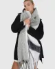 Crossroads Plaid Scarf - Monochrome sold by Reitmans