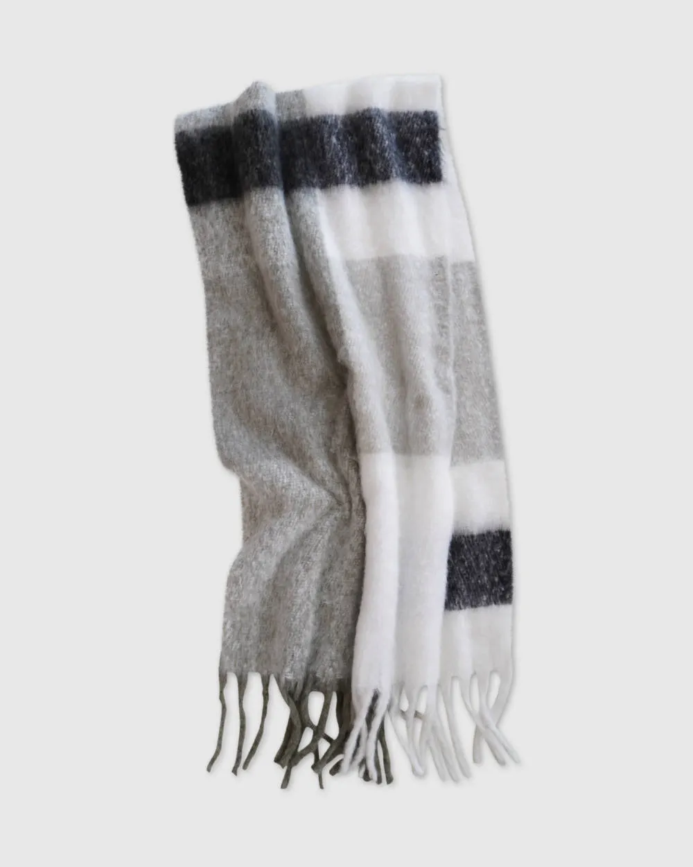 Crossroads Plaid Scarf - Monochrome sold by Reitmans product image thumbnail 4