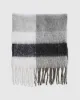 Crossroads Plaid Scarf - Monochrome sold by Reitmans