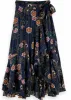 SCOTCH & SODA - Printed Wrap Midi Skirt sold by Reitmans