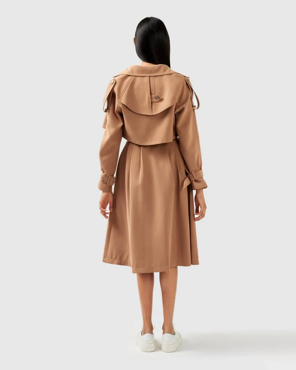Manhattan Cropped Trench - Camel sold by Reitmans product image thumbnail 4