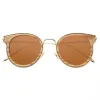 Earth Wood - Derawan Polarized Sunglasses - Zebra/Black sold by Reitmans