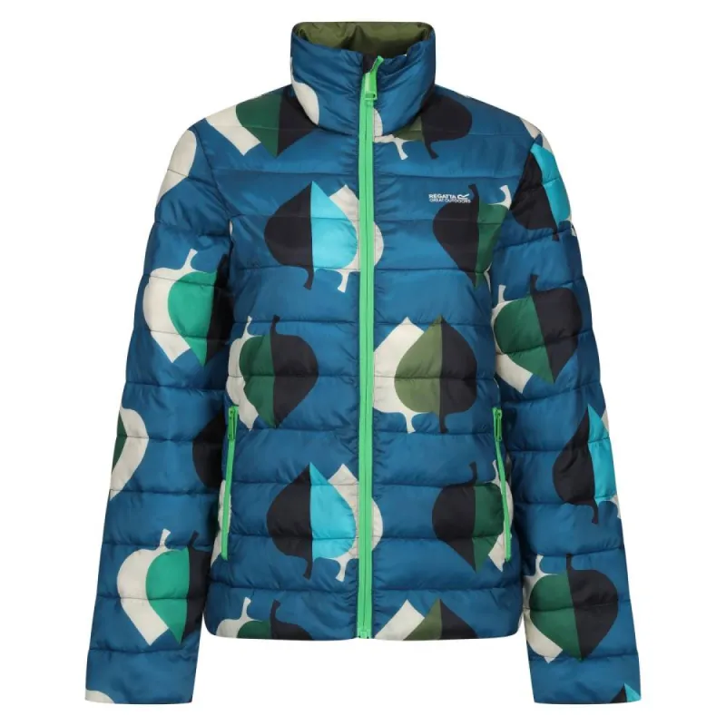 Regatta - Womens/Ladies Orla Kiely Leaf Print Baffled Padded Jacket sold by Reitmans