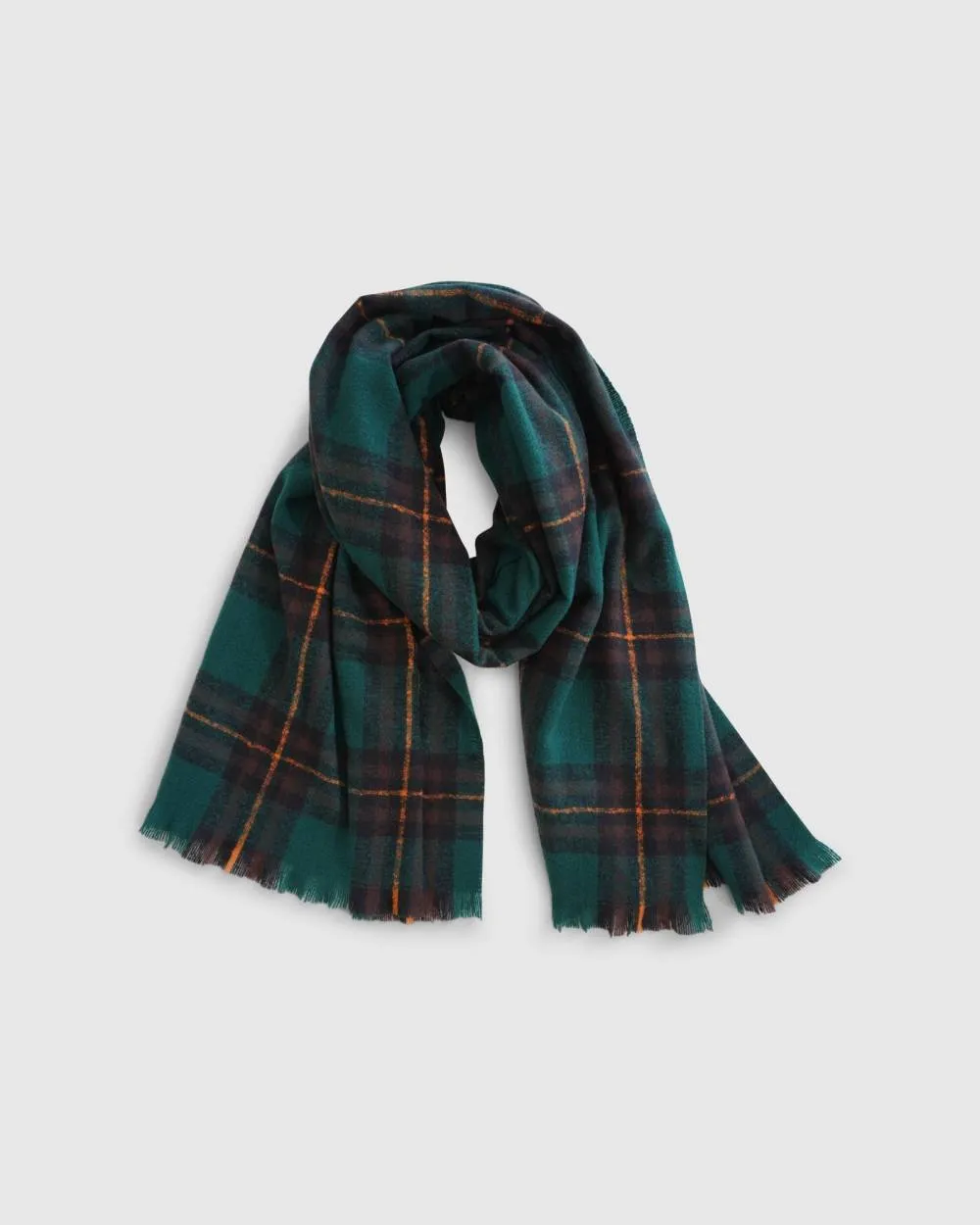I'll Be Waiting Scarf - Green Plaid sold by Reitmans product image thumbnail 2
