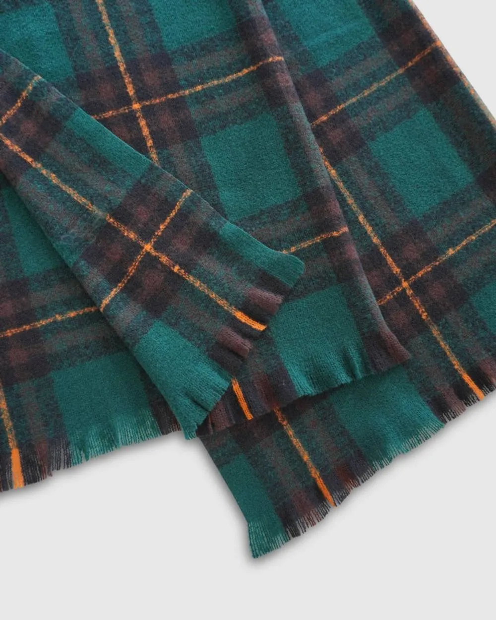 I'll Be Waiting Scarf - Green Plaid sold by Reitmans product image thumbnail 4