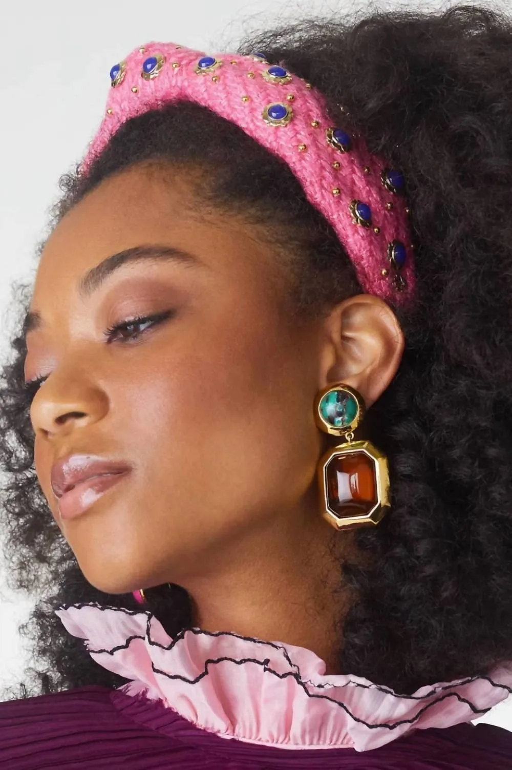 LELE SADOUGHI - Women's Eva Cabochon Knotted Headband sold by Reitmans product image thumbnail 3