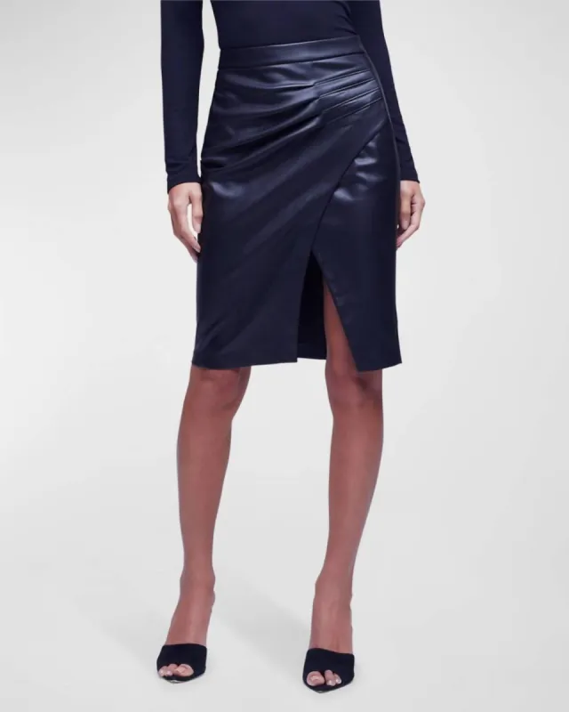 L'Agence - Maude Pencil Skirt With Pleats sold by Reitmans