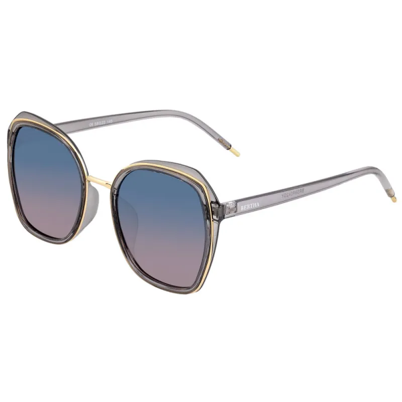 Bertha Jade Polarized Sunglasses - Brown/Brown sold by Reitmans