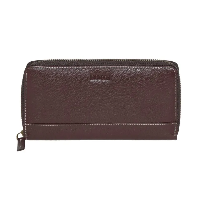 Roots Ladies' Slim Zipper Round Wallet made by Reitmans