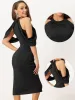 Allegra K- Halter Neck Cold Shoulder Dress sold by Reitmans