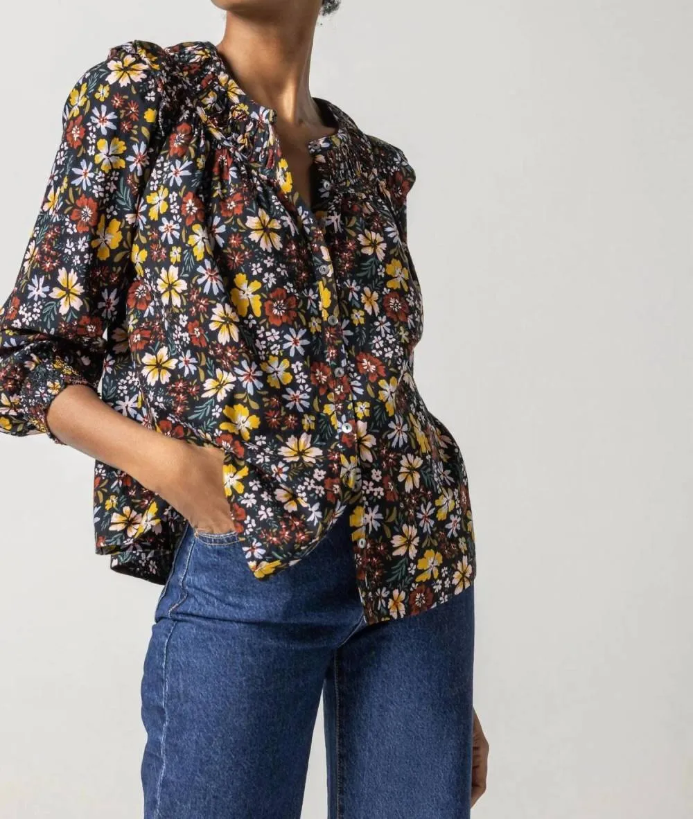 Lilla P - Smocked Cuff Top sold by Reitmans product image thumbnail 2