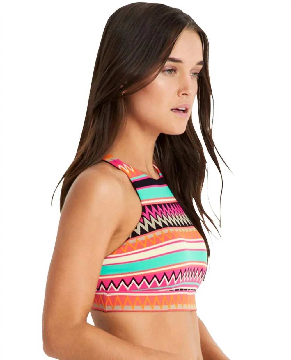 Seafolly - Low Impact High Neck Sports Bra sold by Reitmans product image thumbnail 3